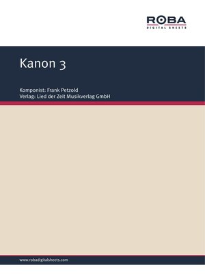 cover image of Kanon 3